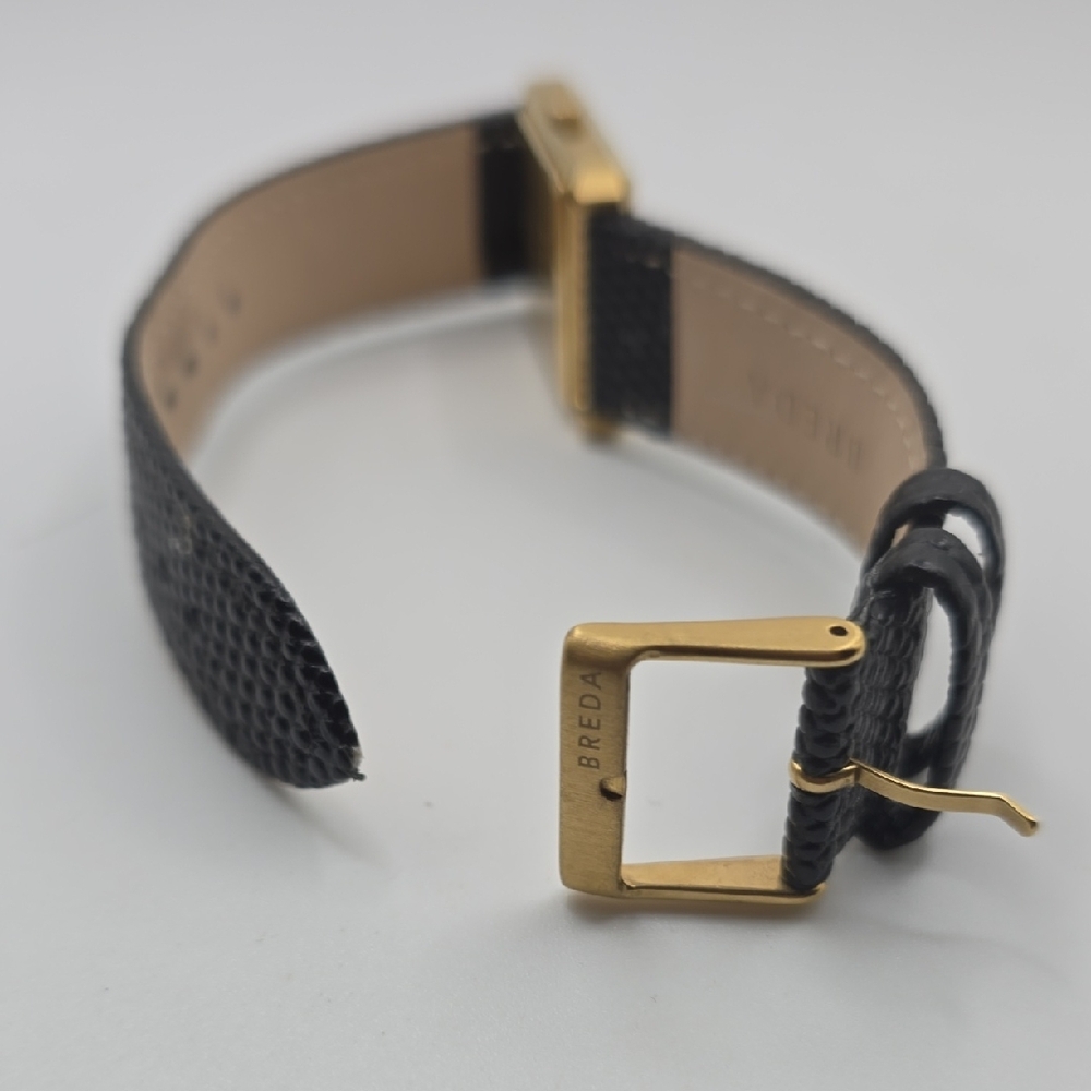 Breda Gold and Black Women's Watch - Picture 6 of 7